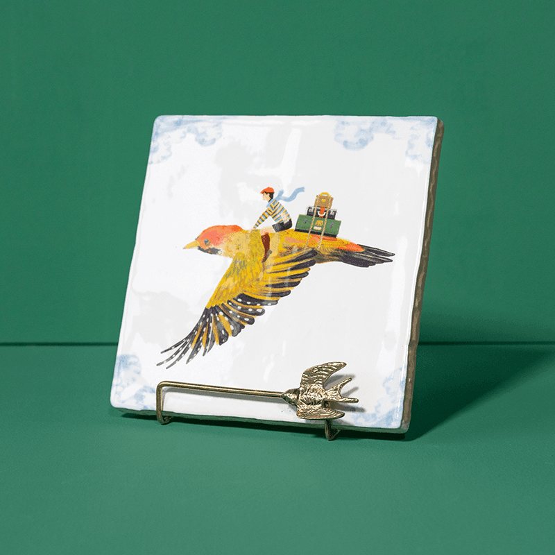 Storytiles Tile holders Golden Stand Swallow Ständer Gold