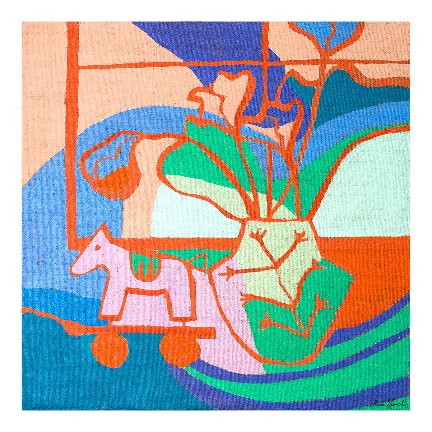 The Poster Club Fini Poster 50x50 cm Botanik