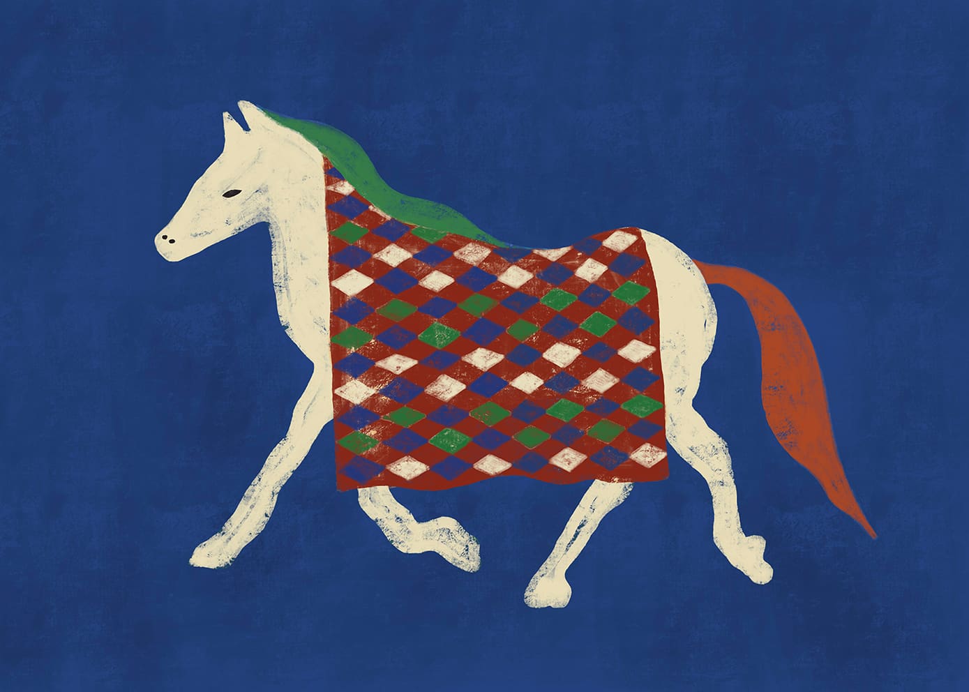 The Poster Club Art Prints Horse Stories Canvas 30x40