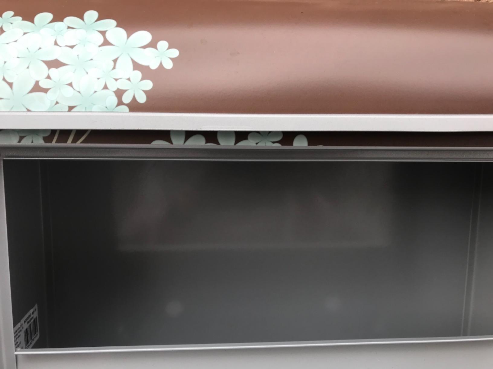Banjado Briefkasten Eine Rose Postkasten schwarz A4