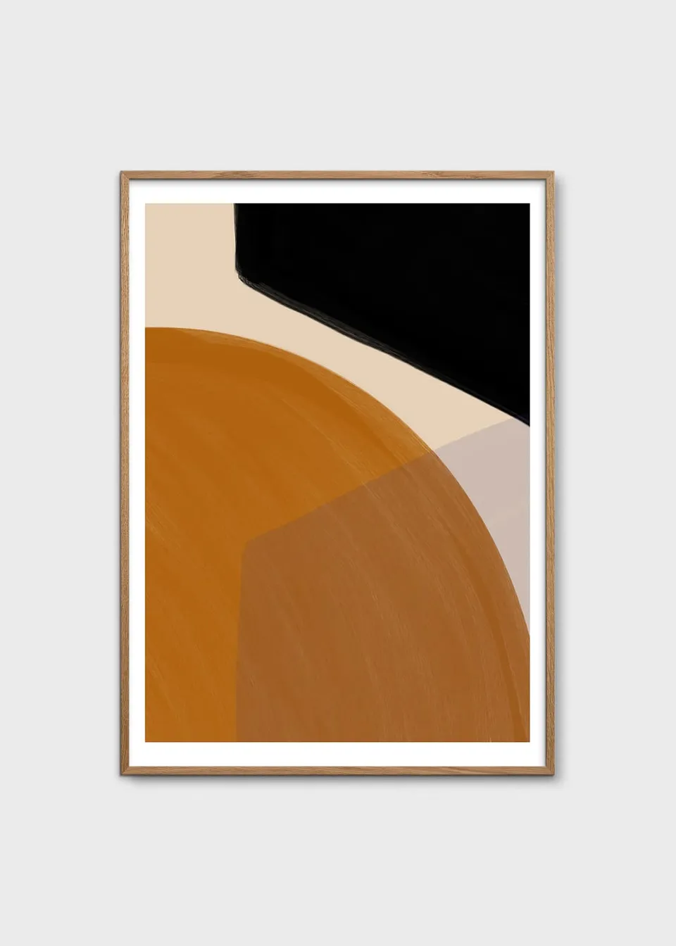 The Poster Club Foxtrot Poster 50x70 cm schwarz orange