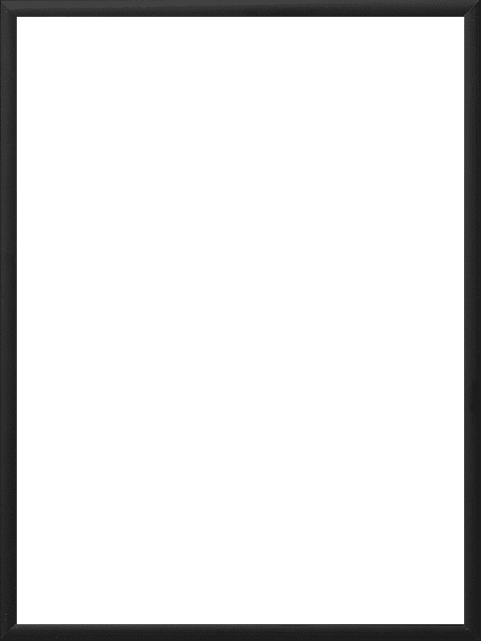 The Poster Club Frames Black Alu Bilderrahmen 30x40 cm schwarz