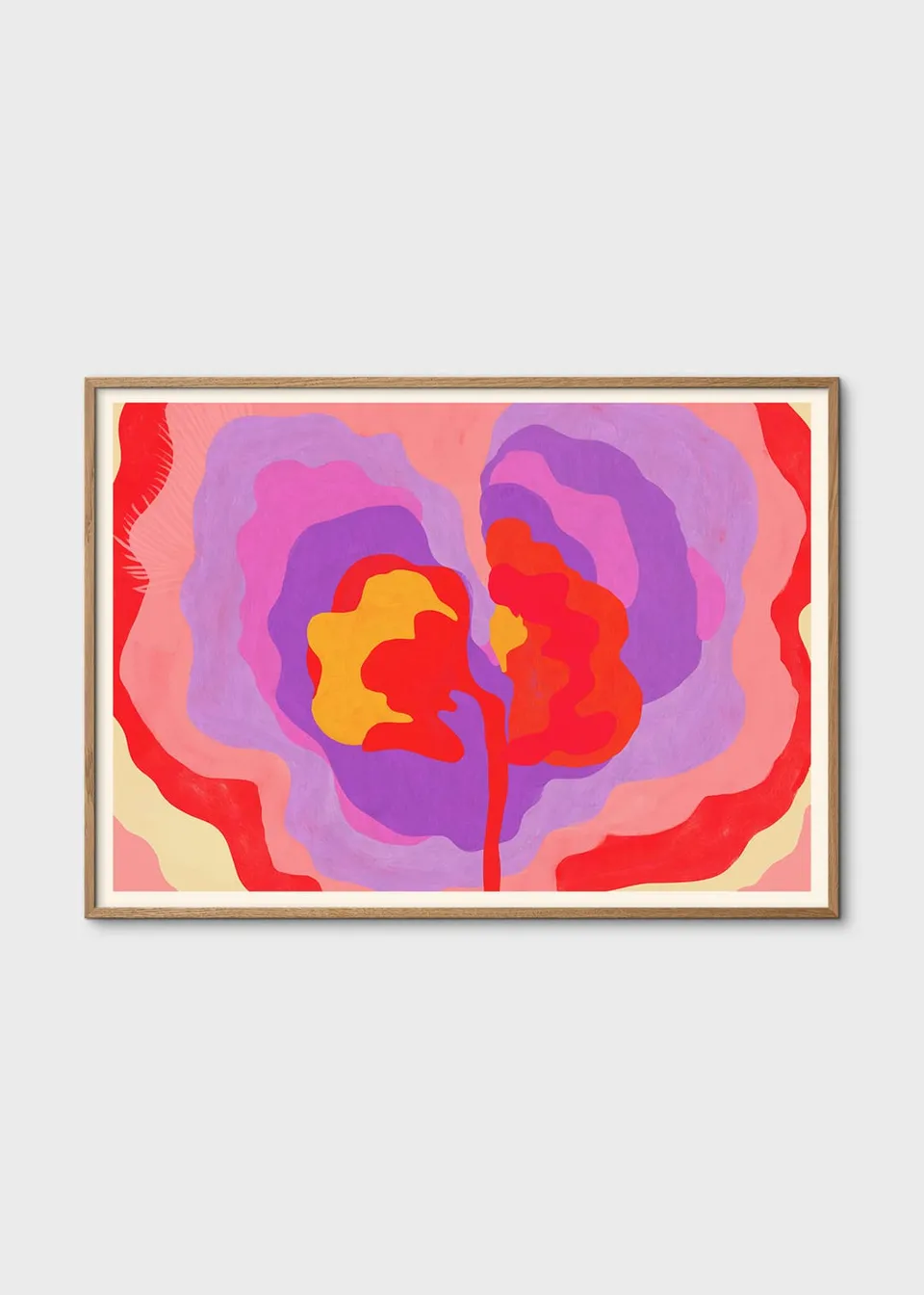 The Poster Club Art Prints Aurora Poster 30x40 cm rosa