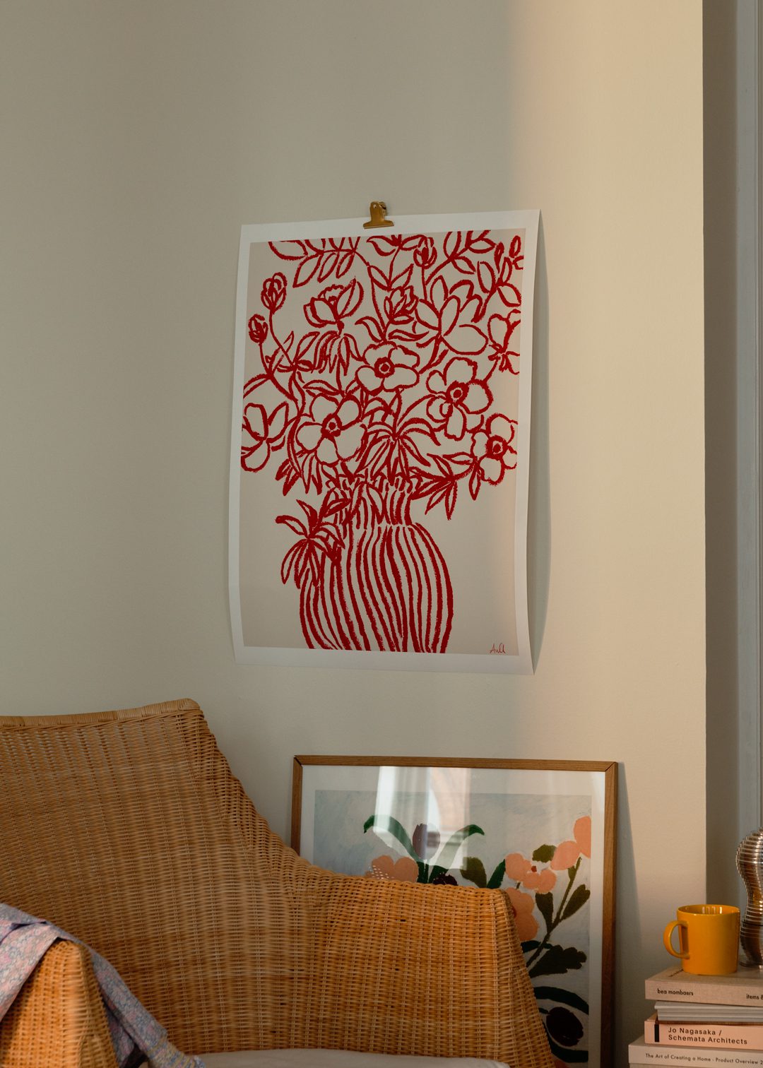 The Poster Club Poppy Studies I Poster 30x40 cm rot