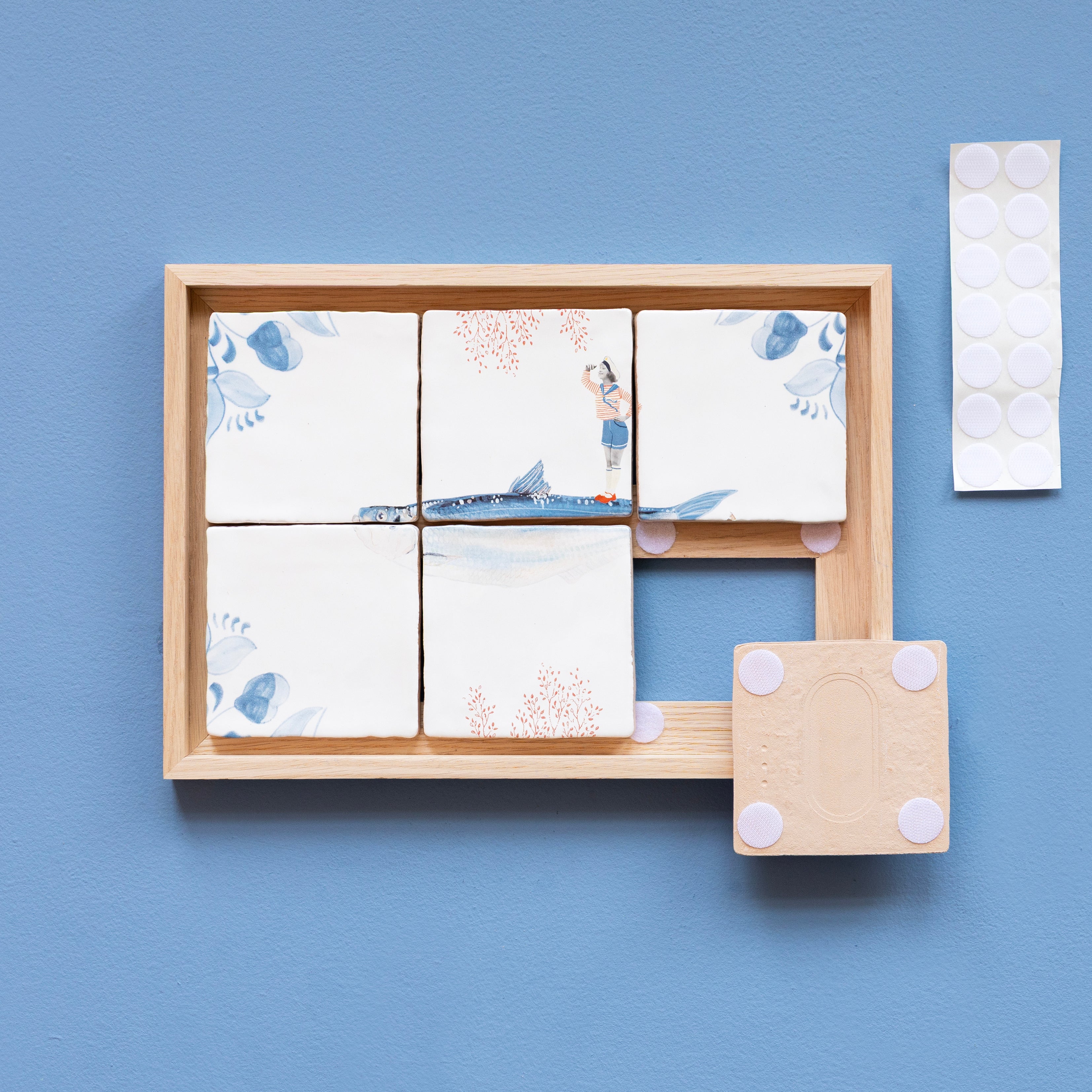 Storytiles Tile Frames Frame for SIX tiles Bilderrahmen 6 Fliesen