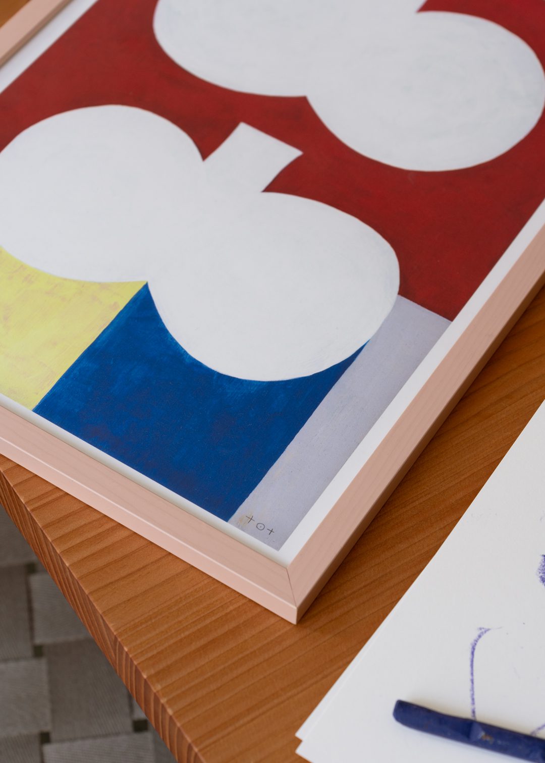 The Poster Club Fruit Stump Poster A4 bunt abstrakt