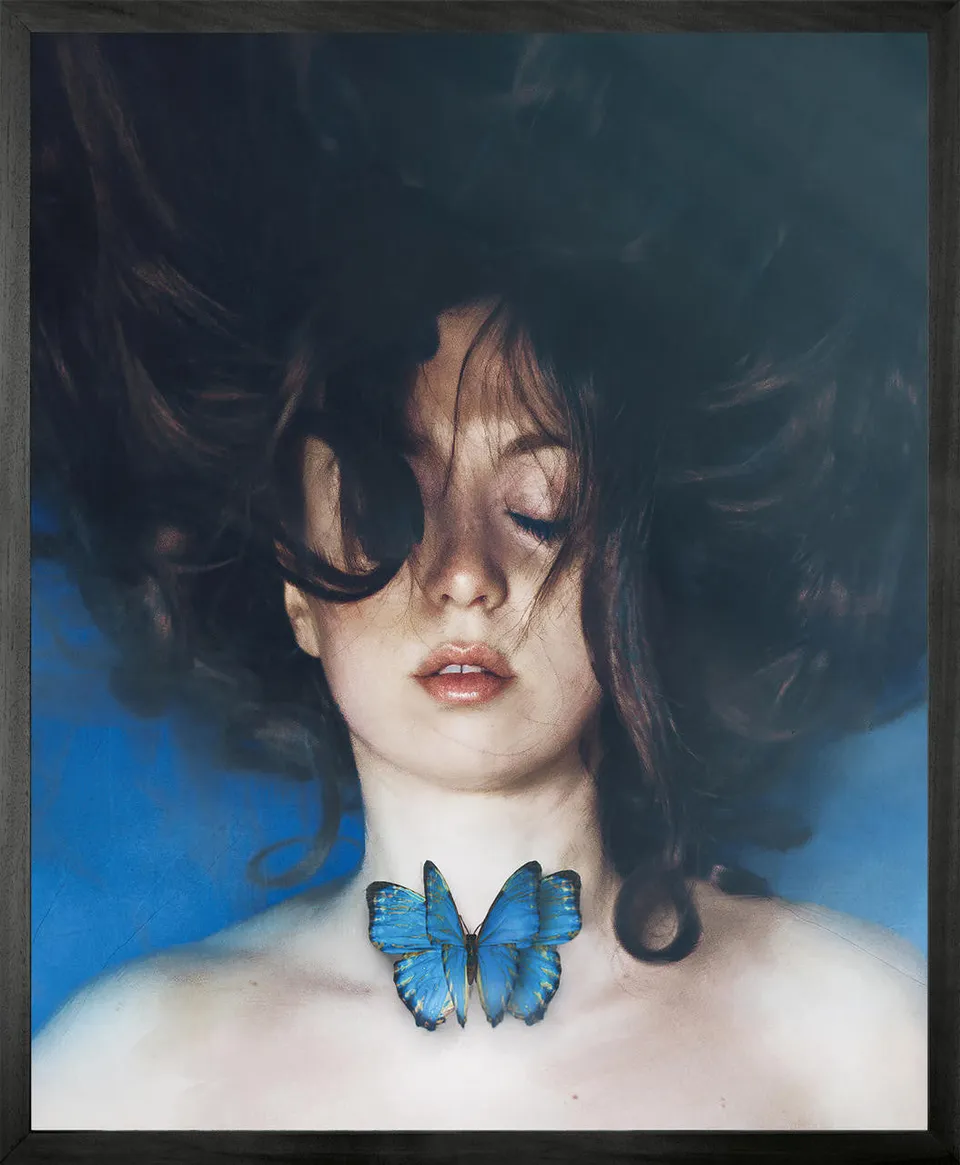 Mineheart Wall Art The Healing Leinwandbild Frau 30x41cm