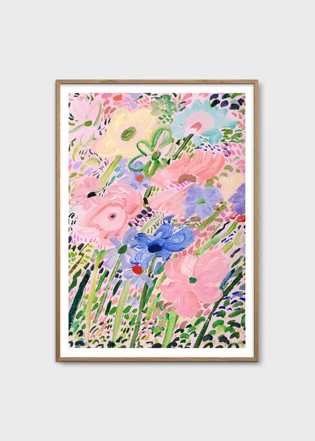 The Poster Club Summer Meadow Poster 30x40 cm Blumen