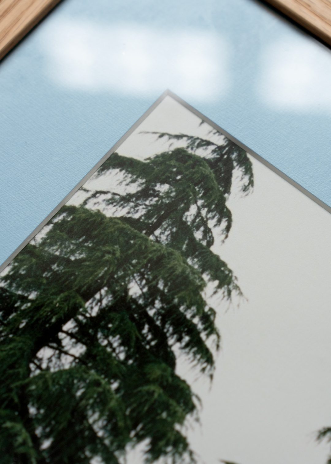 The Poster Club Passepartout Passepartout 30x40 hellblau