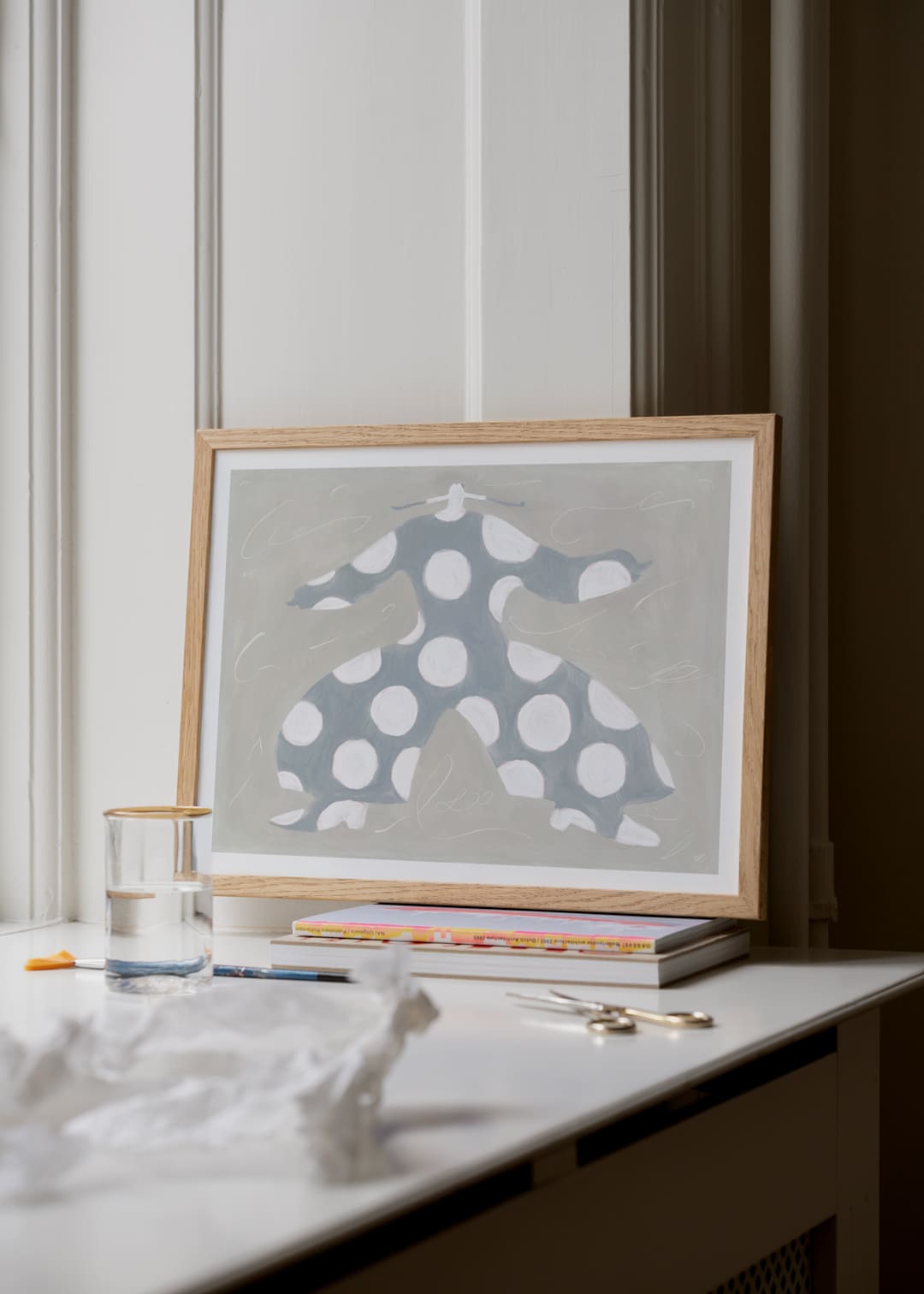 The Poster Club Sam Laylow Poster 30x40 cm figurativ beige