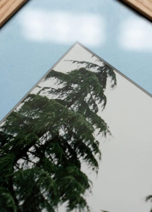 The Poster Club Passepartout Passepartout 30x40 hellblau