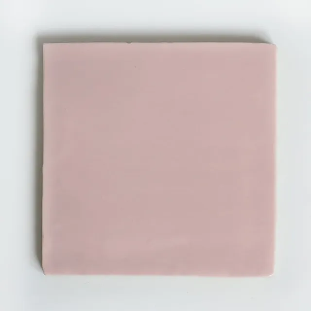 Storytiles Plain Lief Rose Fliese Rosa 13x13 cm Muster