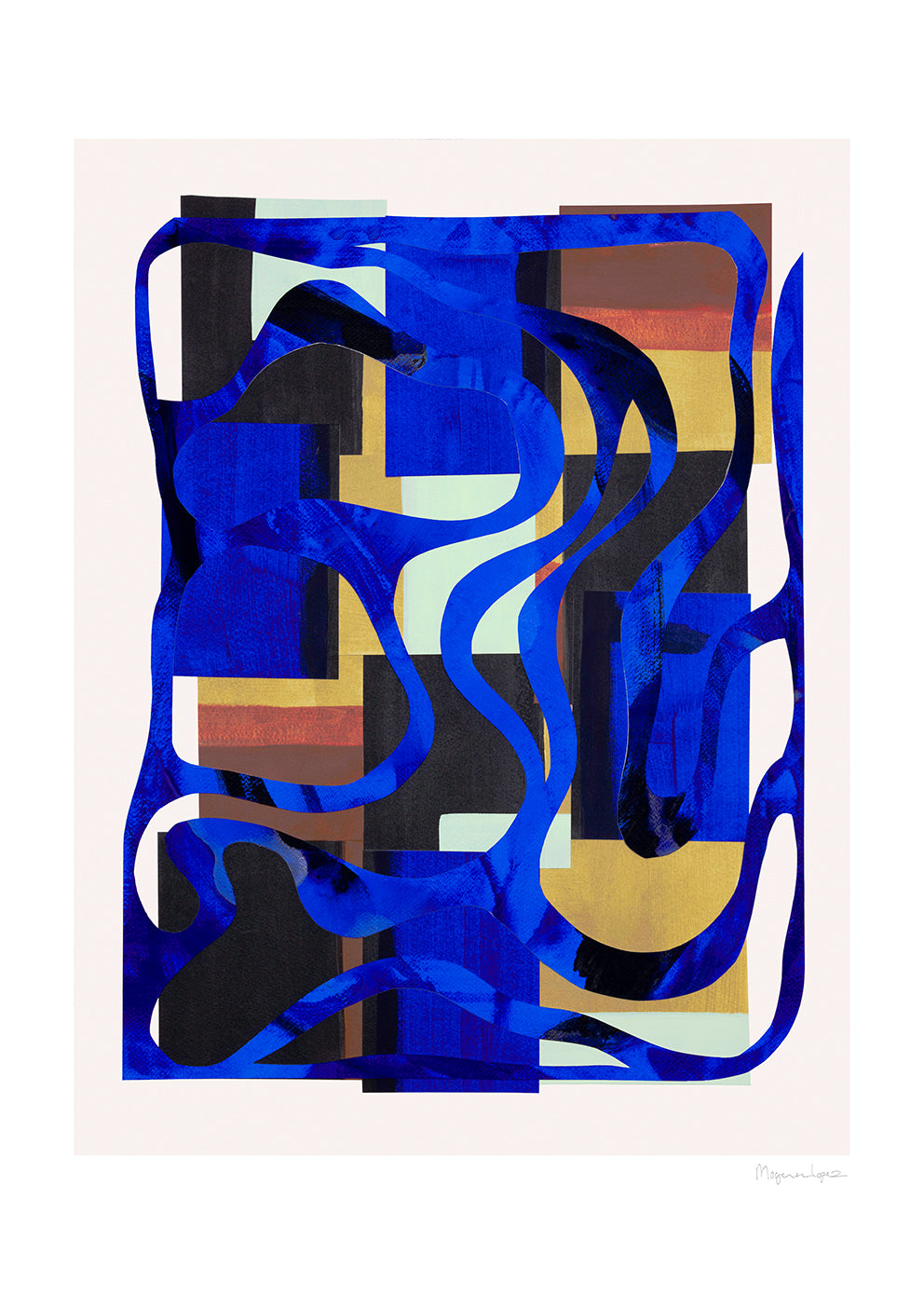 The Poster Club Art Prints Interaction Poster 30x40 cm abstrakt