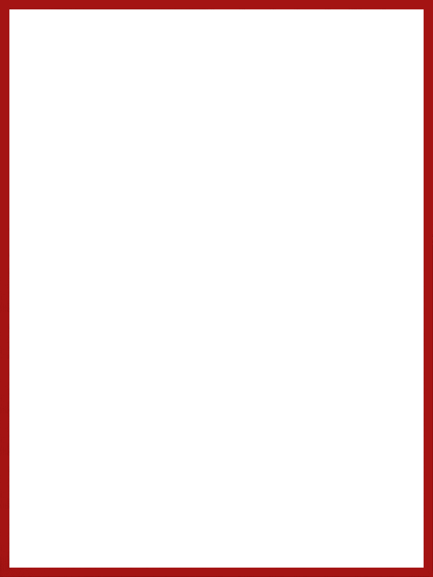The Poster Club Frames Red Wood Frame Bilderrahmen A4 Rot