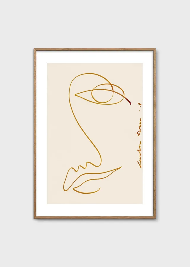 The Poster Club Sunset Vibes Poster 50x70 cm beige