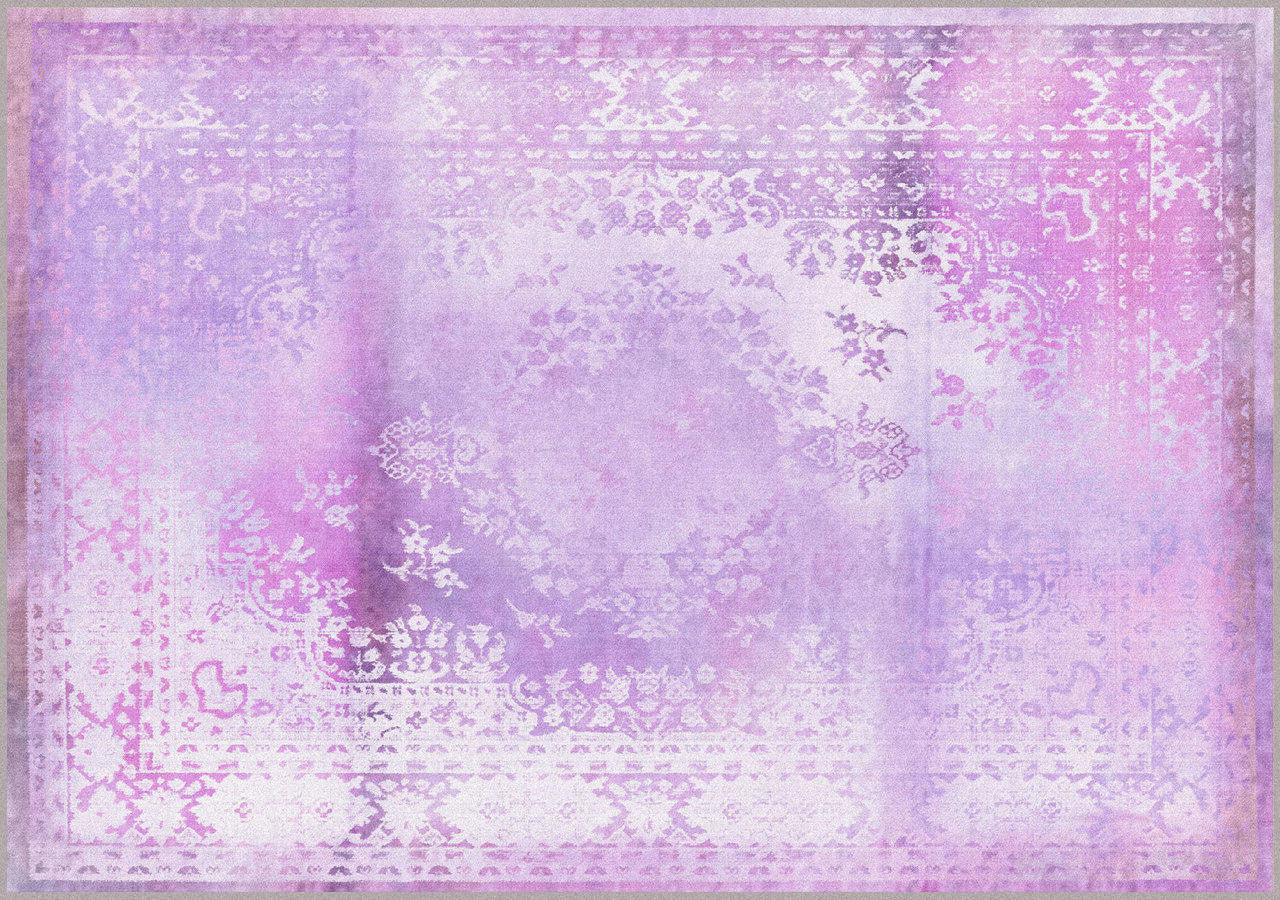 Mineheart Rugs Kashan Remix Purple Teppich Lila 200x284cm