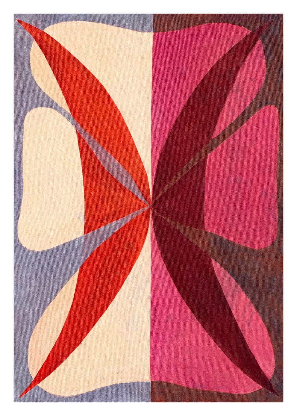 The Poster Club Two Realities Poster 30x40 cm Rosa