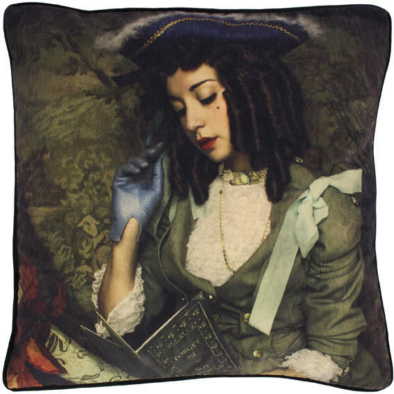 Mineheart Forget Me Not Kissen Samt 45x45 cm