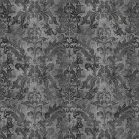 Mineheart Wallpaper Dark Urban Concrete Damask Tapete grau