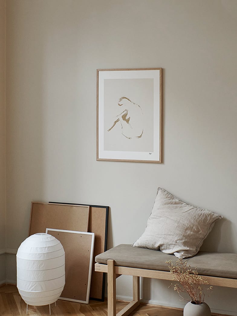 The Poster Club Still Poster 30x40 cm beige abstrakt