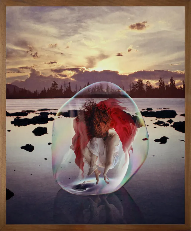 Mineheart All I Loved Alone Leinwandbild 30x41cm ohne Rahmen