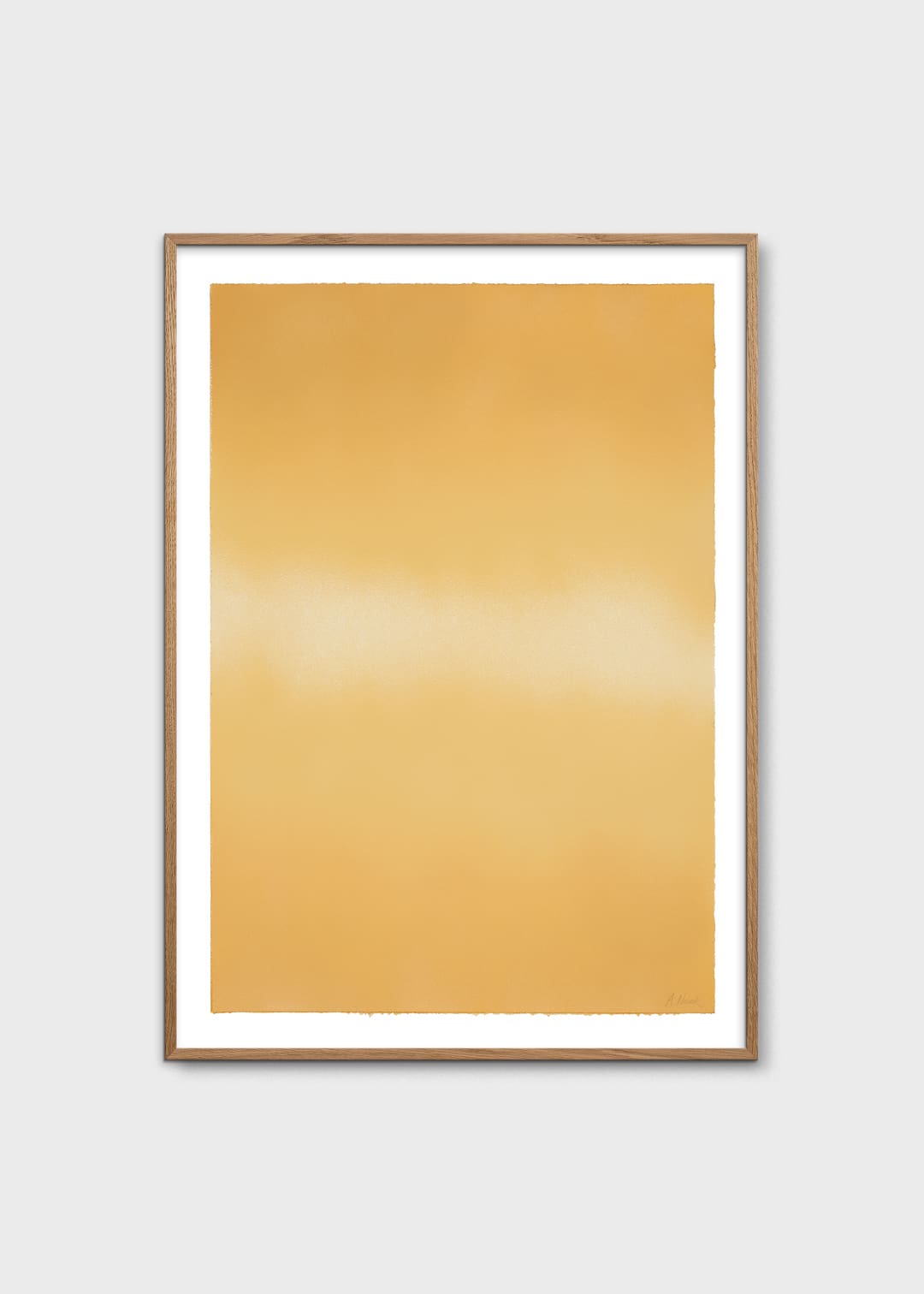 The Poster Club Yellow Interstellar Poster 30x40 gelb