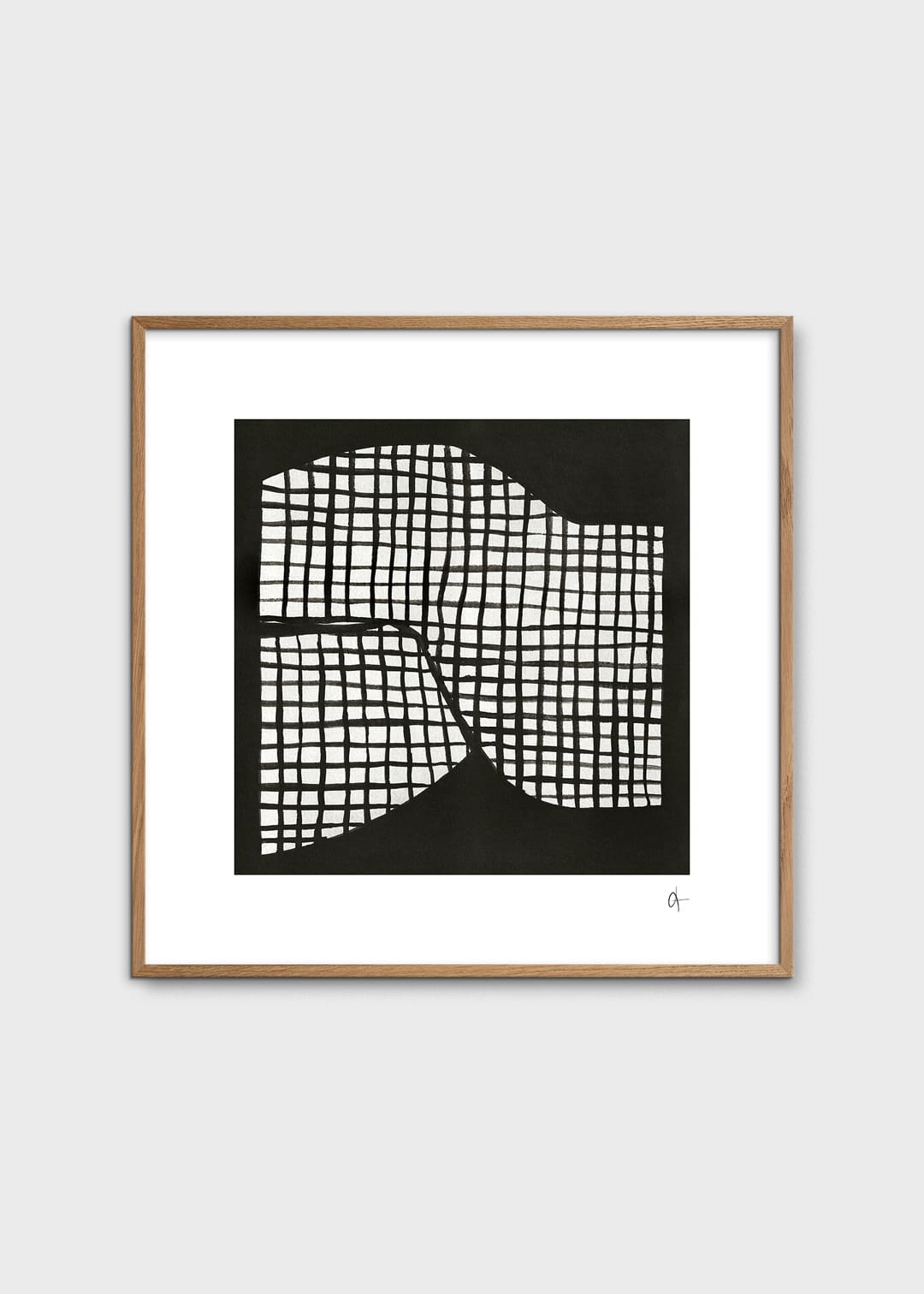 The Poster Club Art Prints Next Day Poster 50x50 cm Minimal