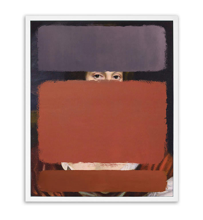 Mineheart Wall Art Colours Red Purple Kunstdruck Limitierte Edition