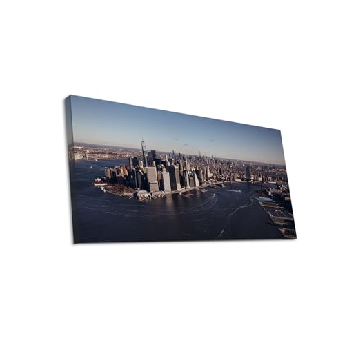 Hustling Sharks Wandbilder Skyline New York Wandbild 40x30 cm City