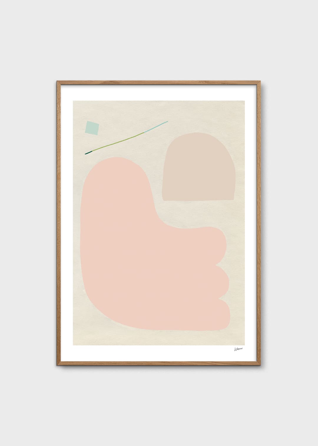 The Poster Club Art Prints I Like Shapes 17 Poster 40x50