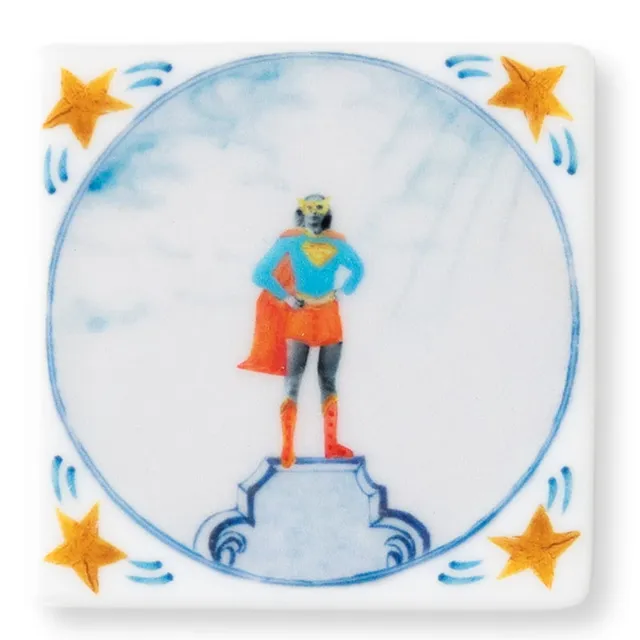 StoryTiles Minis Superwoman Mini Fliese Geschenk Frau