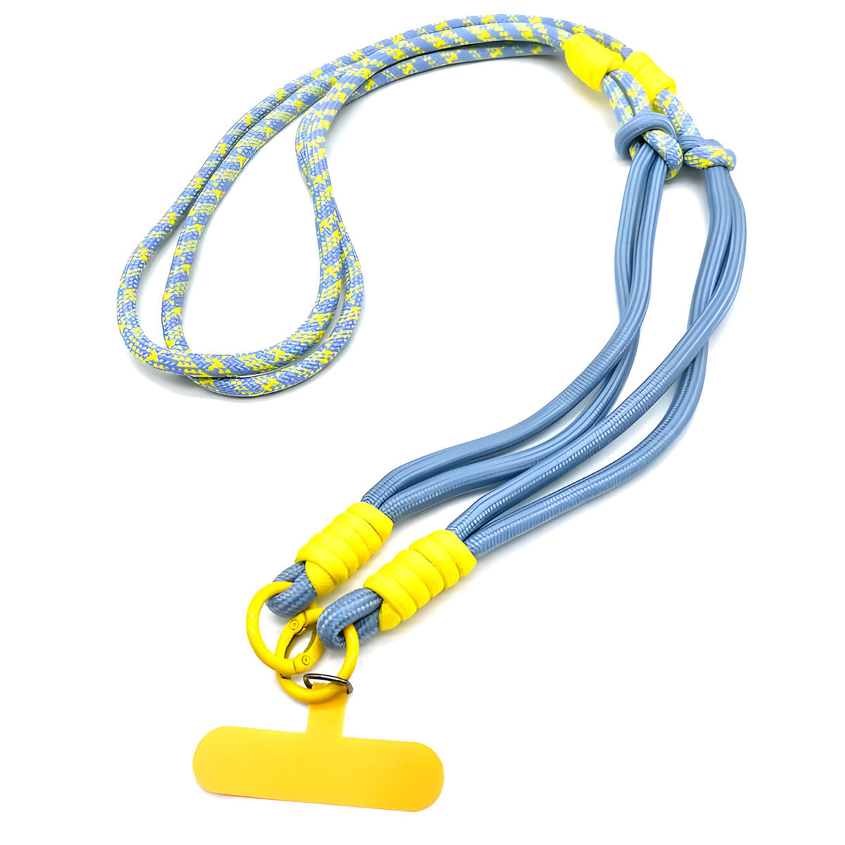 LS-LebenStil Palma Sky Handykette Blau Gelb 125cm kaufen