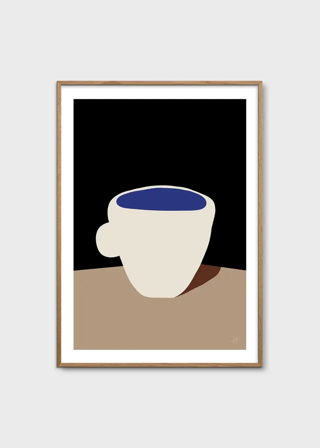 The Poster Club Art Prints Pottery 10 Poster 30x40 cm beige