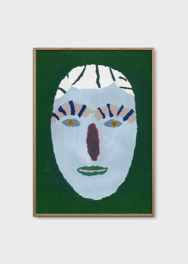 The Poster Club Art Prints Bright Hair Portrait Poster 30x40