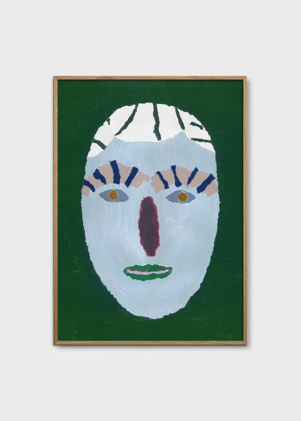 The Poster Club Art Prints Bright Hair Portrait Poster 30x40
