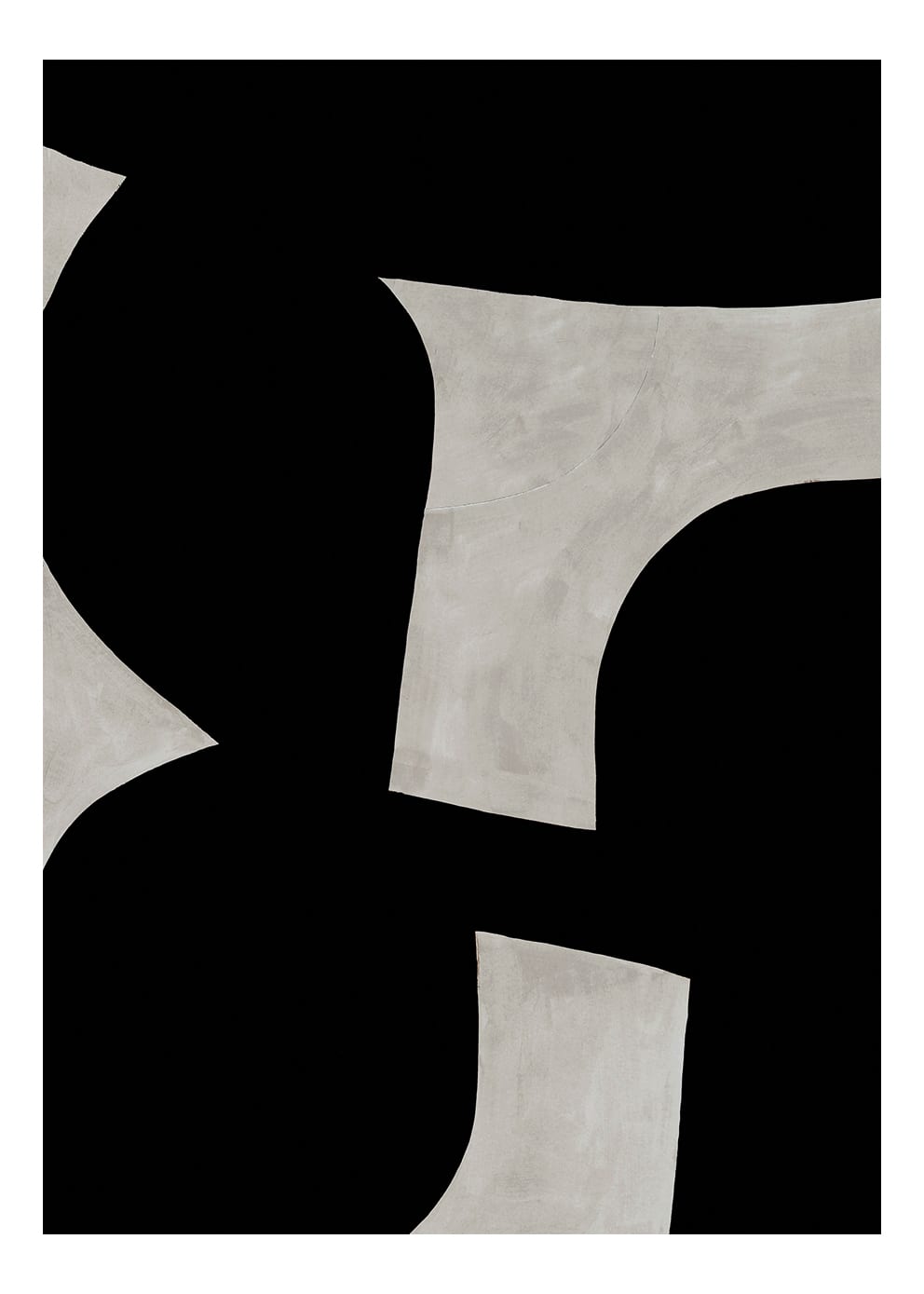 The Poster Club Bridge Kunstdruck 30x40 cm Schwarz