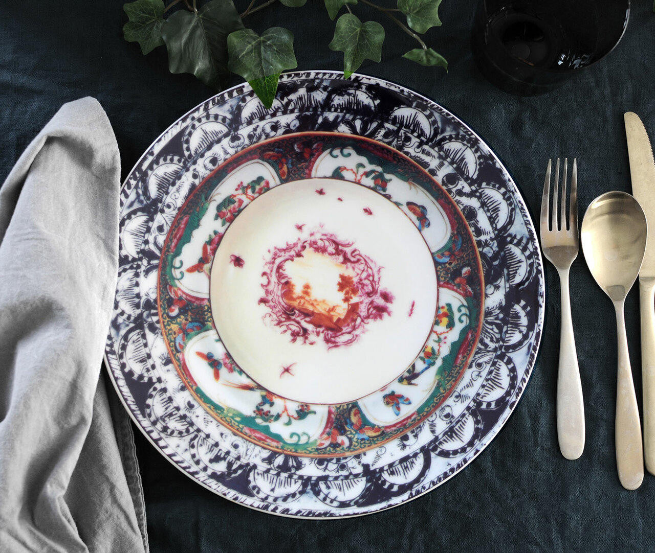 Mineheart Homeware Stack Funk Teller Bone China 26,6 cm