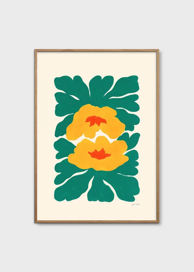 The Poster Club Art Prints In the Cracks Poster 50x70 Botanik