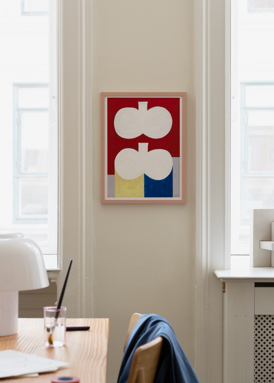 The Poster Club Fruit Stump Poster A4 bunt abstrakt