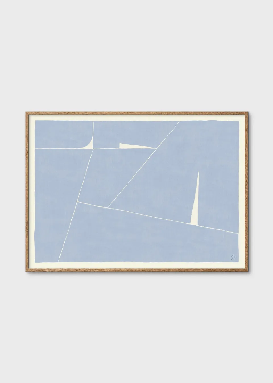 The Poster Club Art Prints 12PM Poster 30x40 cm beige