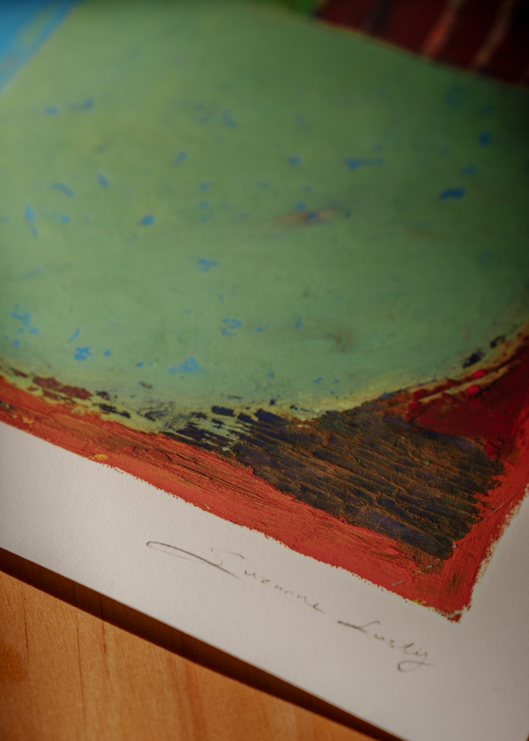 The Poster Club I Just Want to be Touched Poster 50x70 blau
