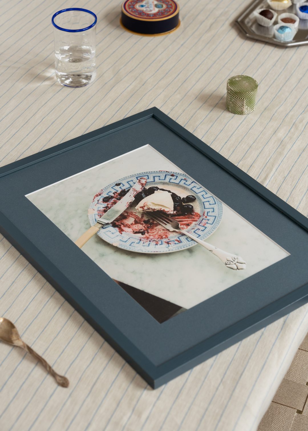 The Poster Club Weekend Pancakes Poster 30x40 cm blau