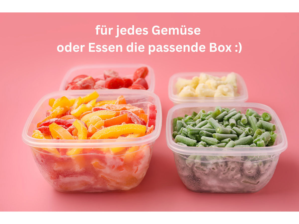 LS-LebenStil Küche Frischhaltedosen Set 5-tlg 225-1900ml Quadratisch