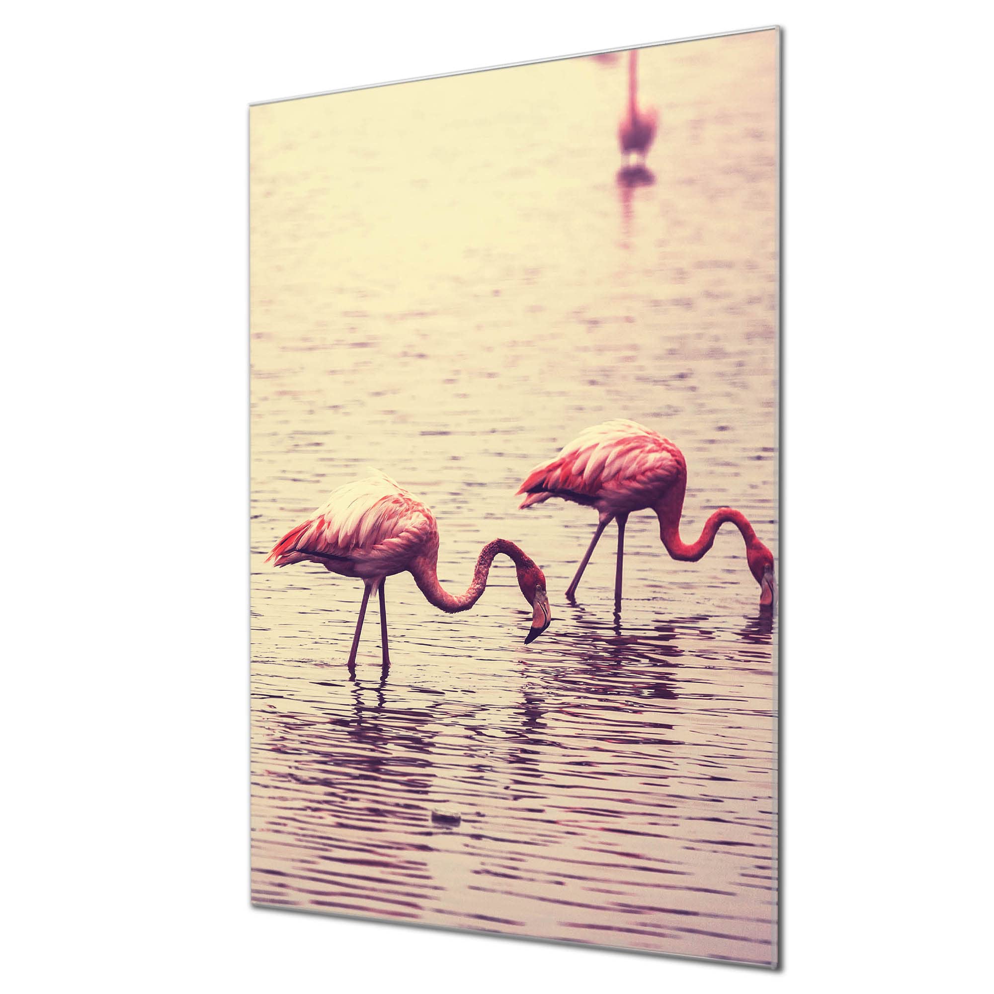 Banjado Magnettafel Herbst Vogel Glasboard 60x40cm