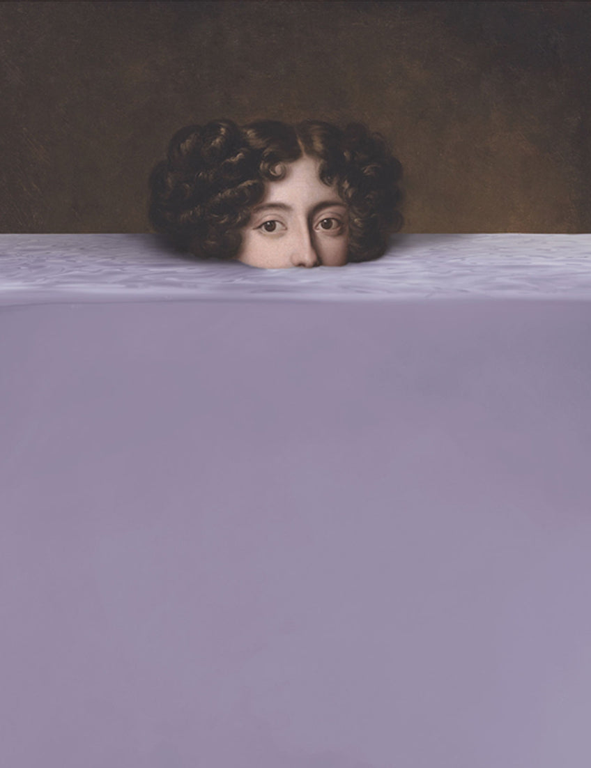 Mineheart Submerged 8 Lavender Lady Kunstdruck Lila