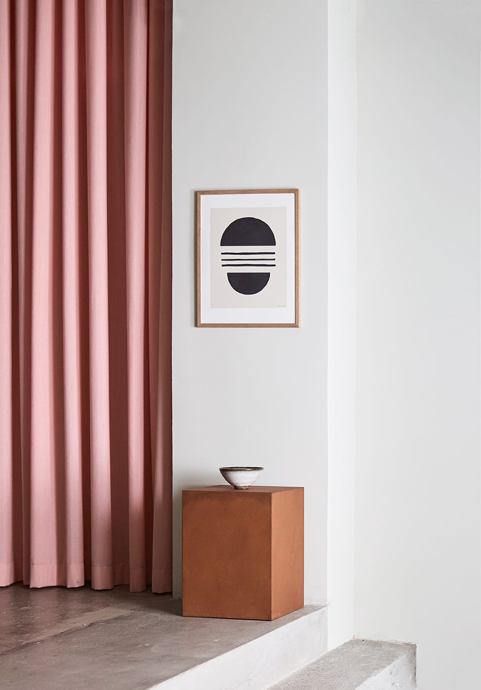 The Poster Club Art Prints Ego Kunstdruck 40x50 cm beige