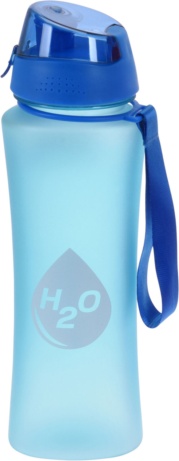 LS-LebenStil Küche & Haushalt H2O Trinkflasche 650ml Blau