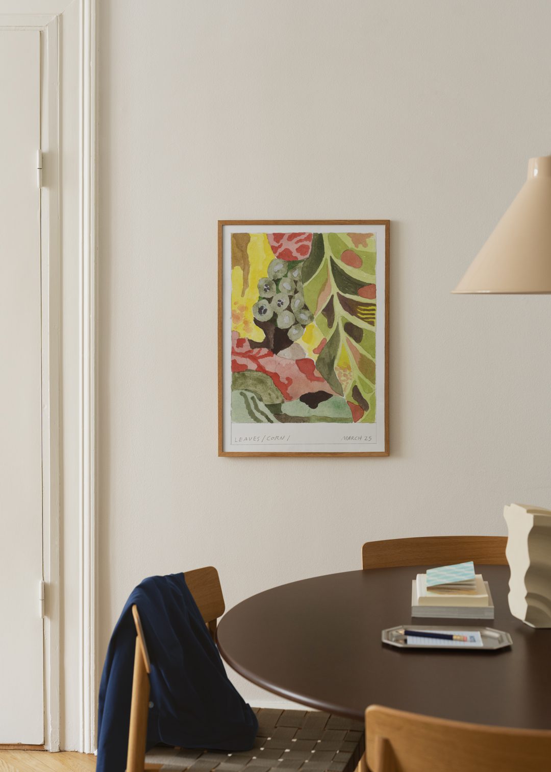 The Poster Club Plant Fiction Poster A4 Grün Abstrakt