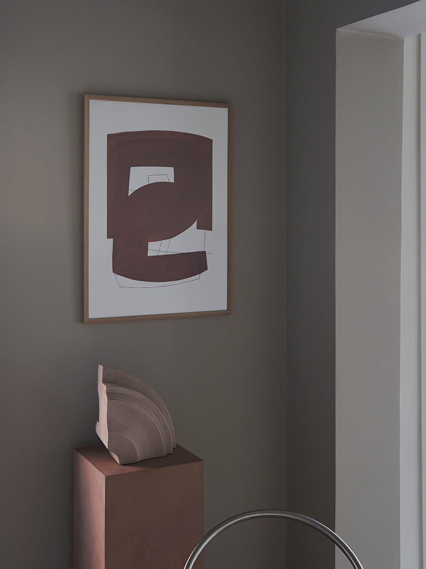 The Poster Club Art Prints Merged Poster 50x70 cm abstrakt