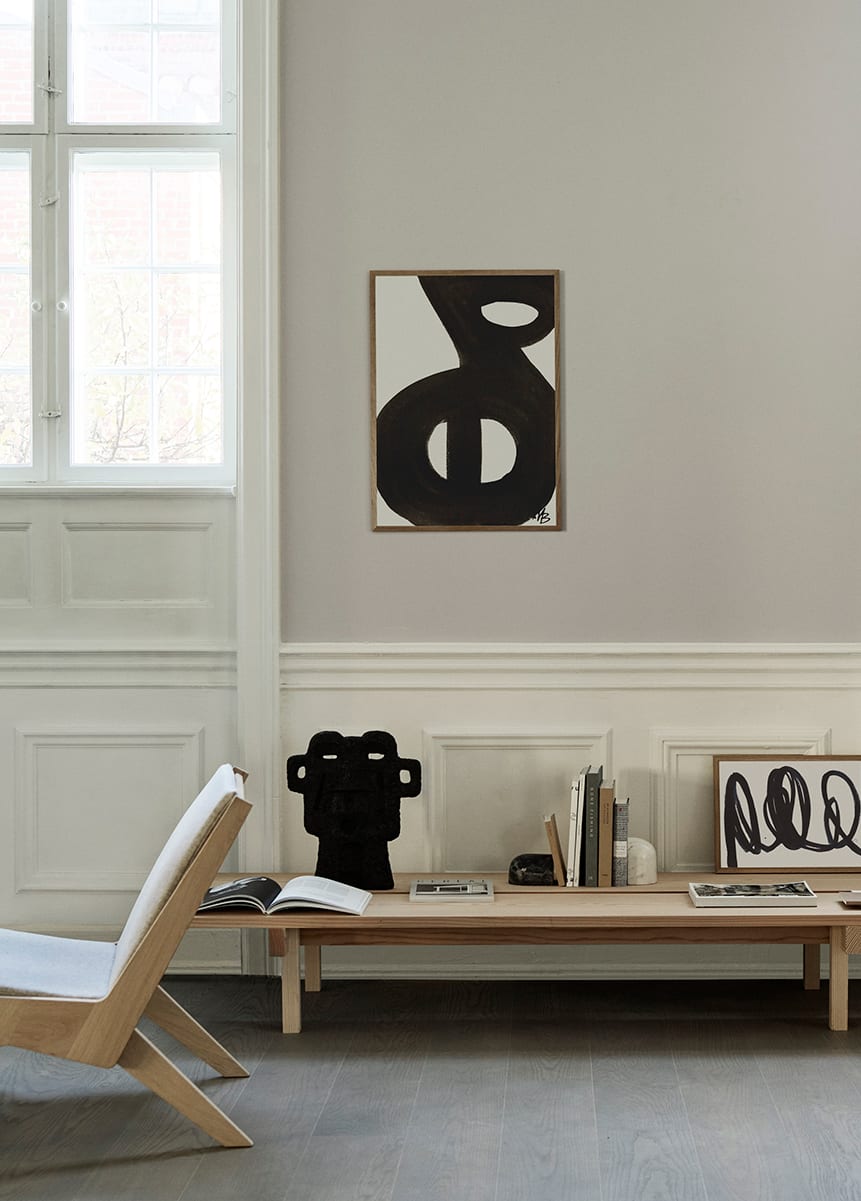 The Poster Club Art Prints No 01 Kunstdruck 30x40 cm schwarz